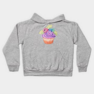 delicious cake Kids Hoodie